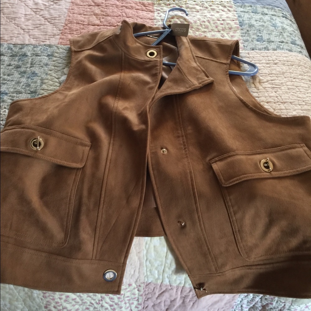 Chico’s Suede vest